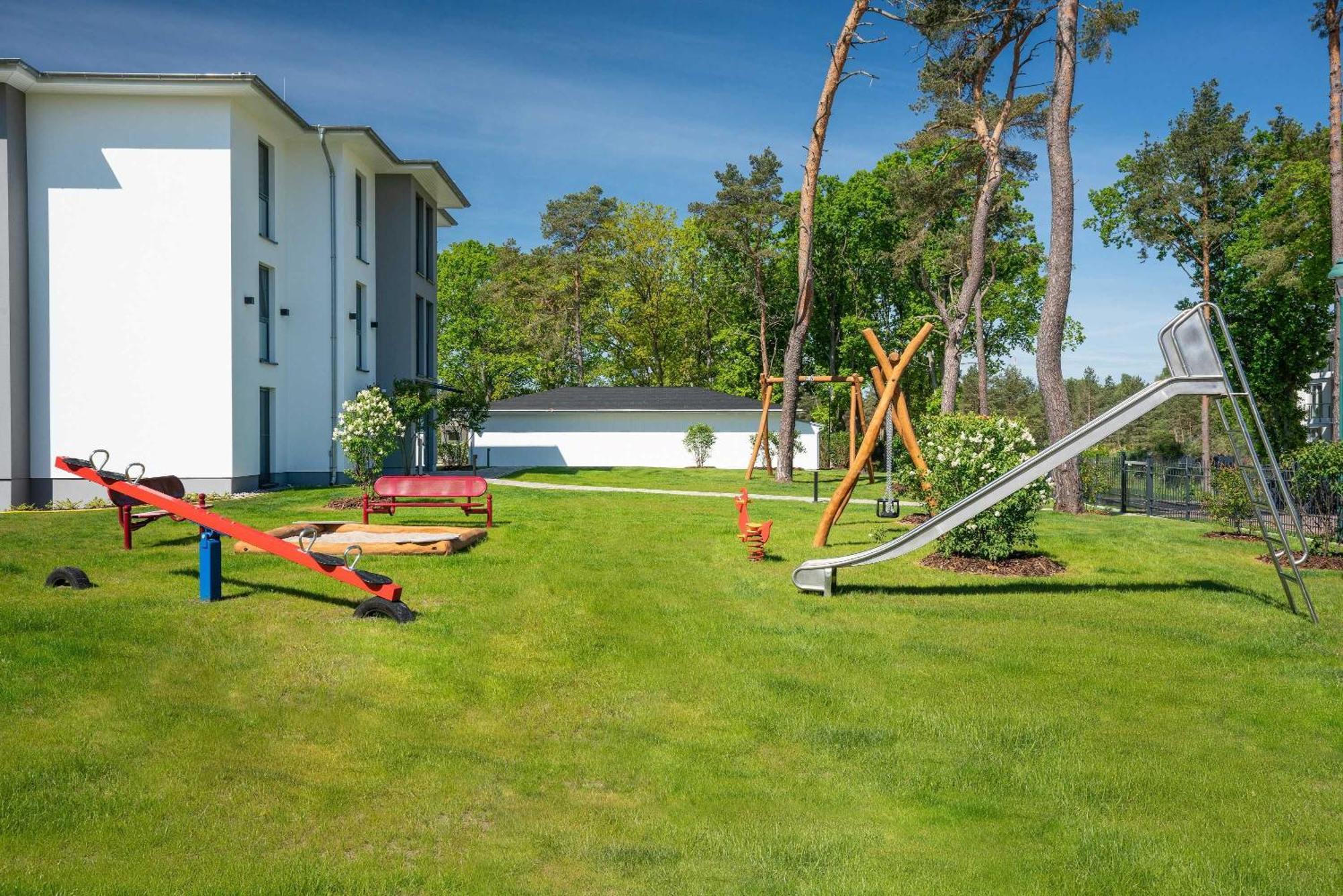 Terrassenwohnung "Kliffgarten" - Oase Am Haff Garz  Exterior foto